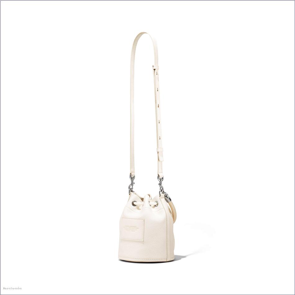  Marc Jacobs COTTON/SILVER BAGS/Bucket Bags/The Leather Bucket Bag