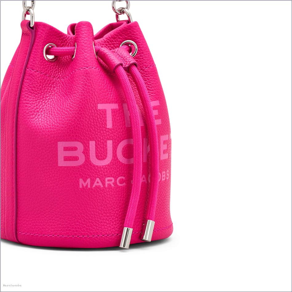  Marc Jacobs HOT PINK BAGS/Bucket Bags/The Leather Bucket Bag