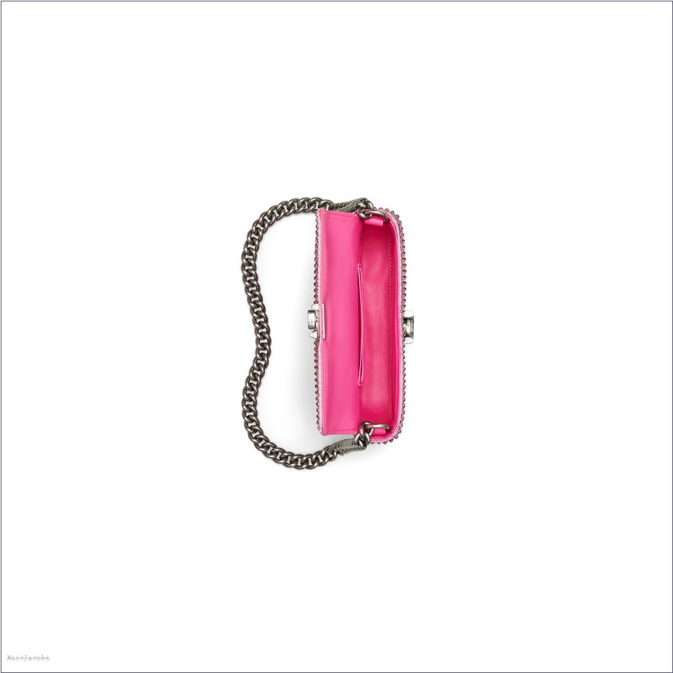  Marc Jacobs PETAL PINK MARCDOWN/View All Marcdown/The Rhinestone J Marc Mini Shoulder Bag