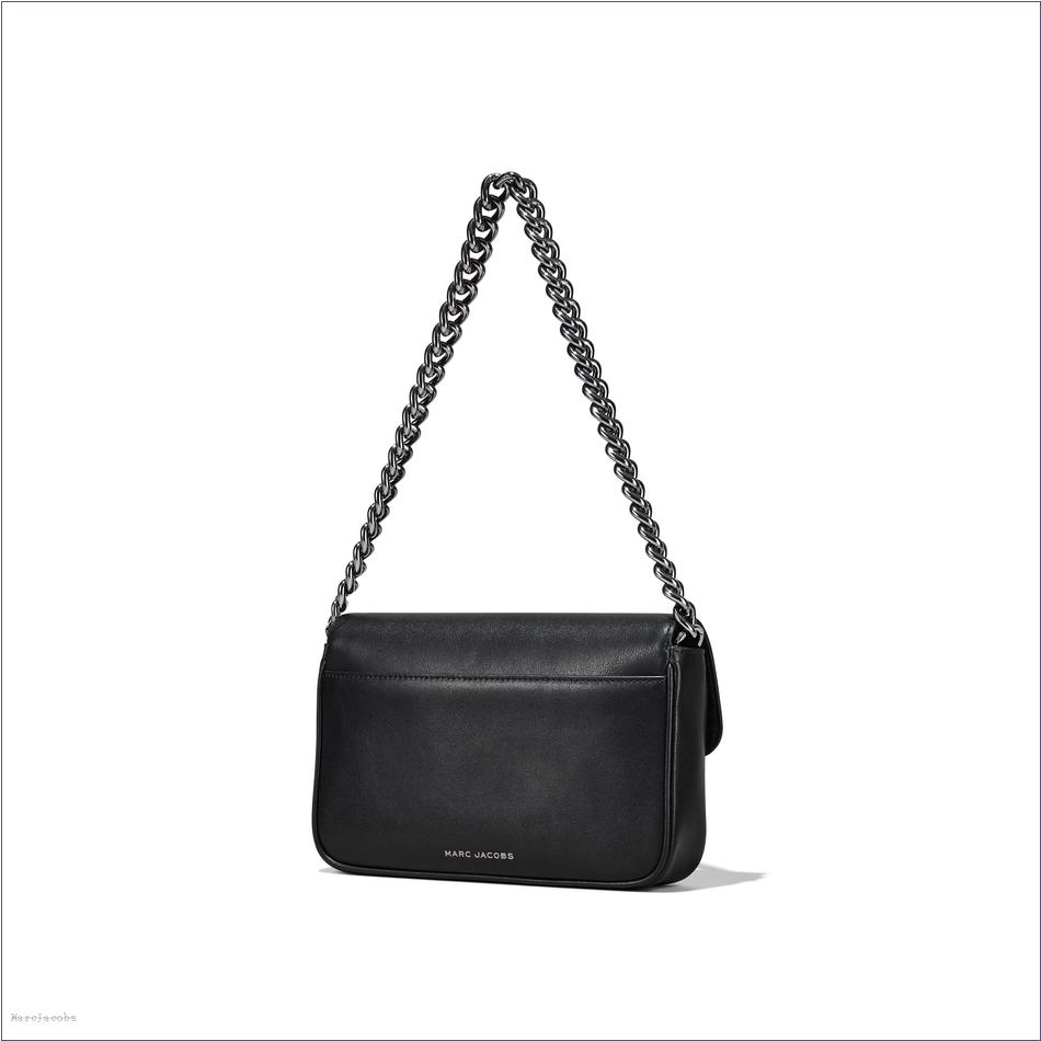  Marc Jacobs BLACK/GUNMETAL The J Marc Shoulder Bag