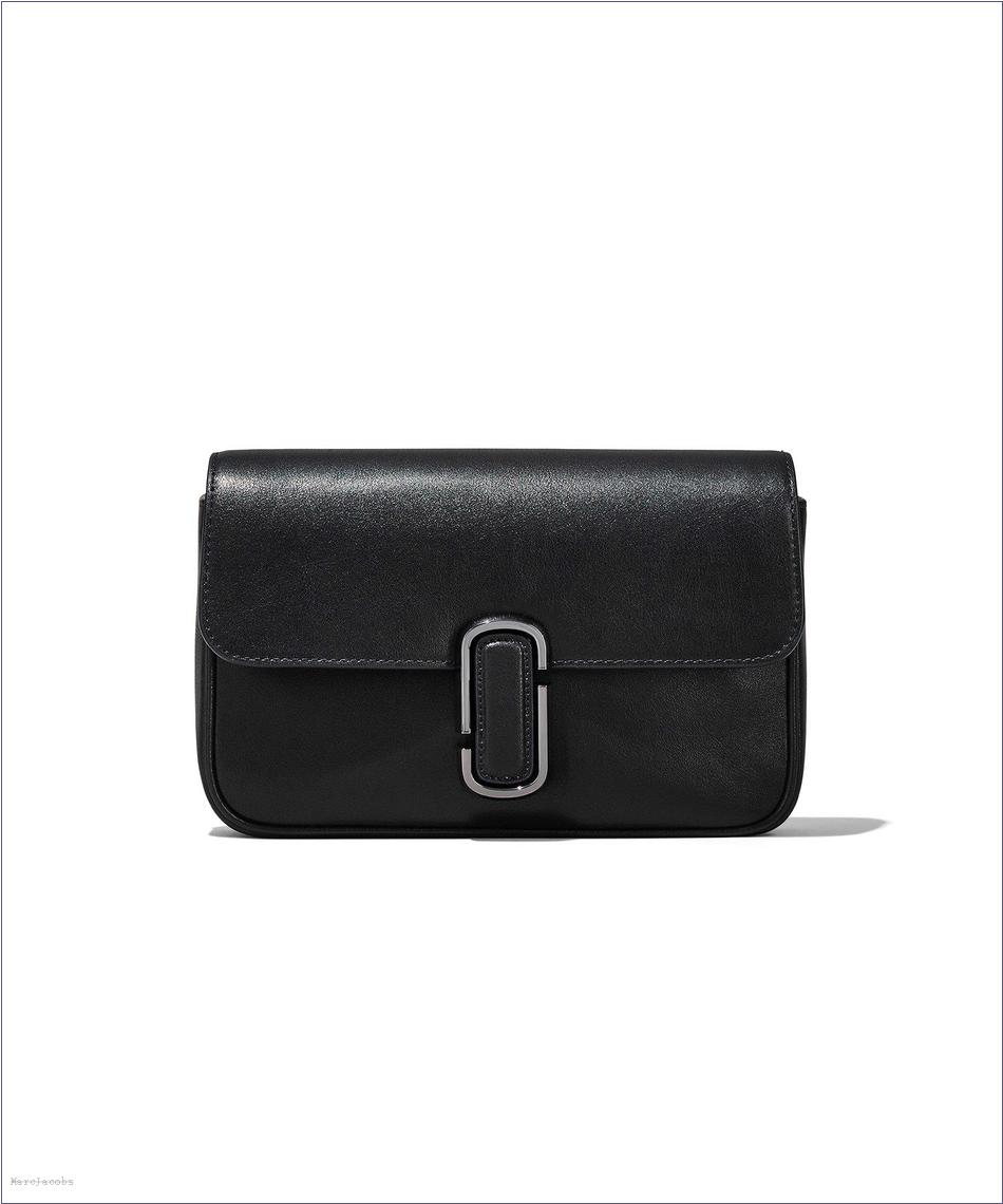  Marc Jacobs BLACK/GUNMETAL The J Marc Shoulder Bag