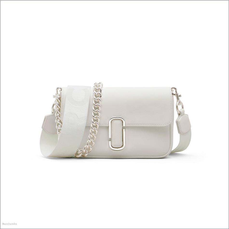  Marc Jacobs WHITE/SILVER MARCDOWN/View All Marcdown/The J Marc Shoulder Bag