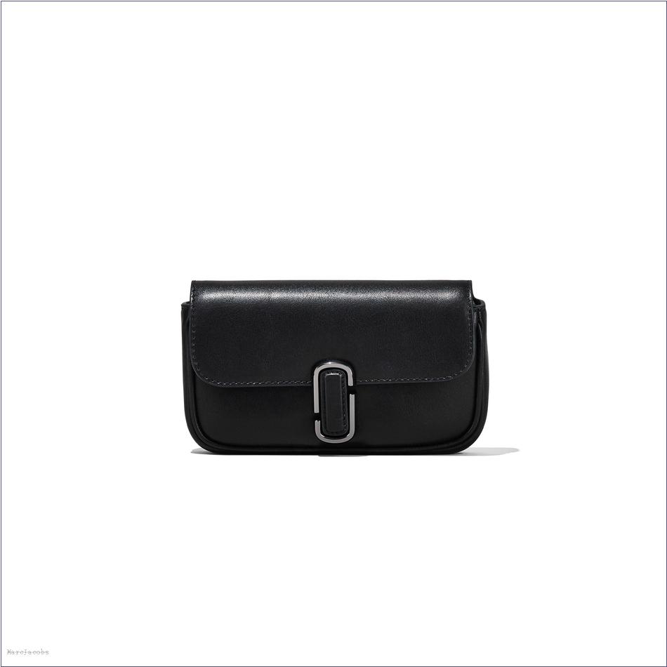  Marc Jacobs BLACK/GUNMETAL The J Marc Mini Shoulder Bag