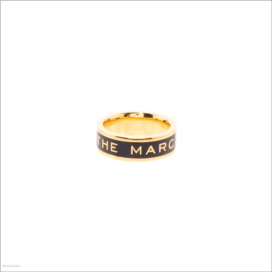  Marc Jacobs BLACK/GOLD Jewelry/View All Jewelry/The Medallion Ring