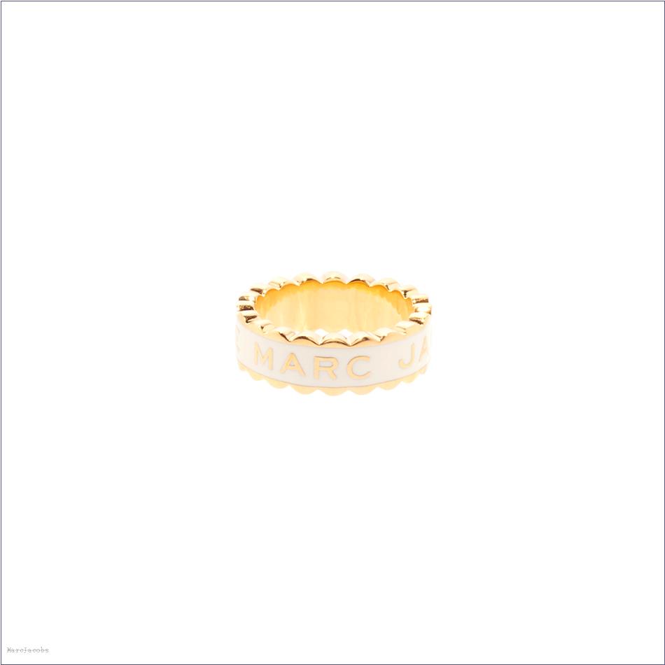  Marc Jacobs CREAM/GOLD Jewelry/View All Jewelry/The Scallop Medallion Ring