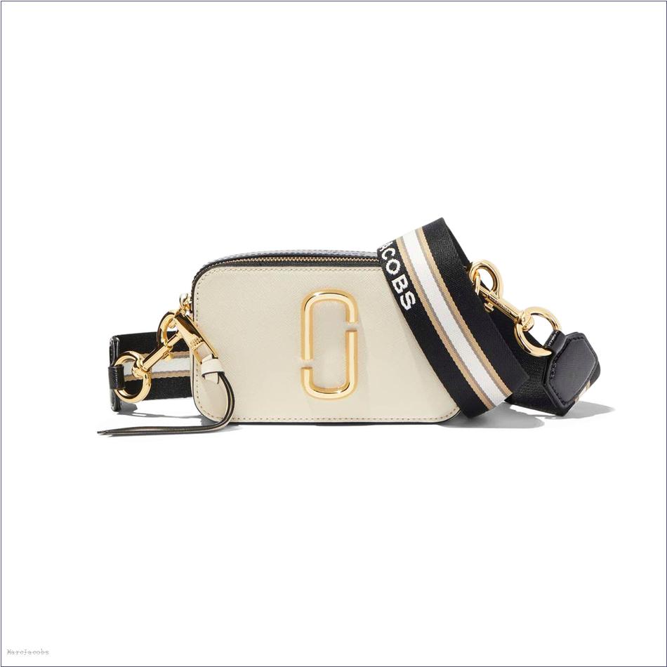  Marc Jacobs NEW CLOUD WHITE MULTI BAGS/The Snapshot/The Snapshot