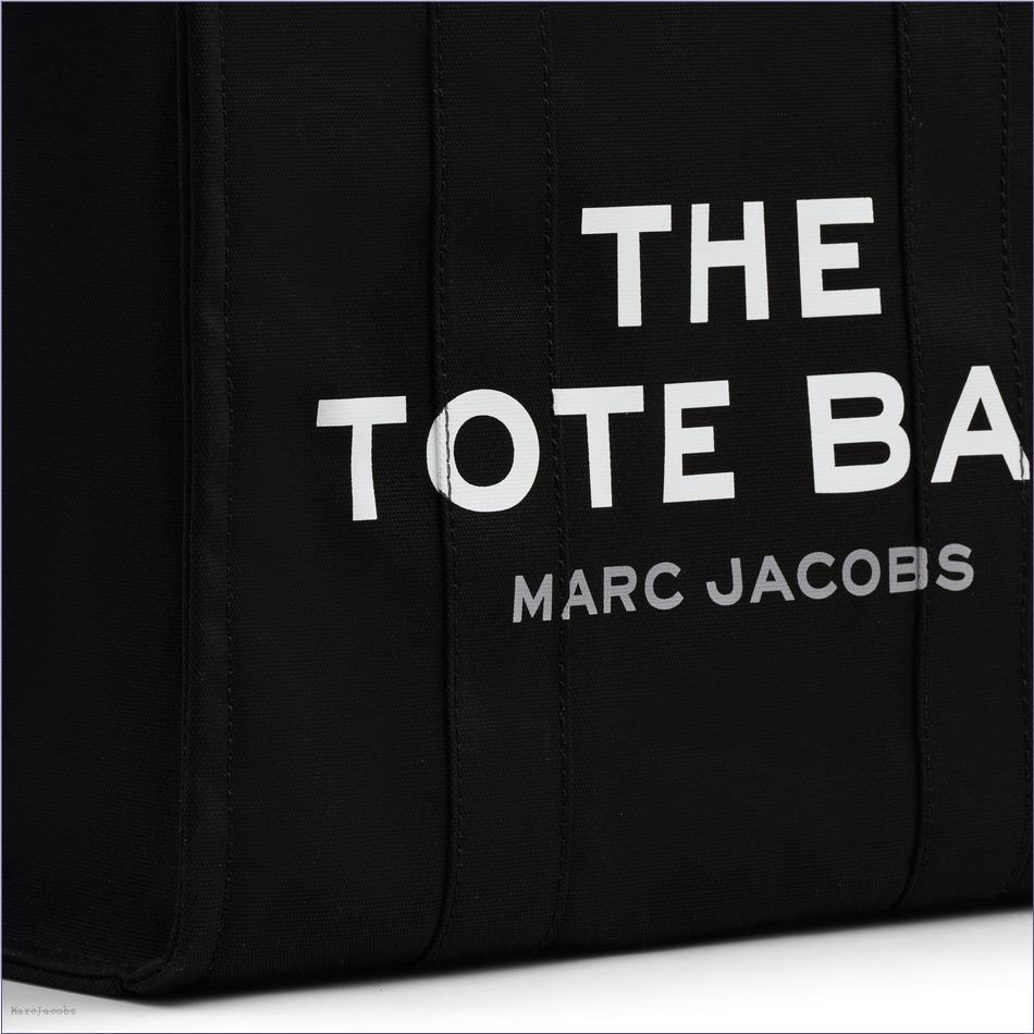  Marc Jacobs BLACK BAGS/The Tote Bag/The Canvas Large Tote Bag