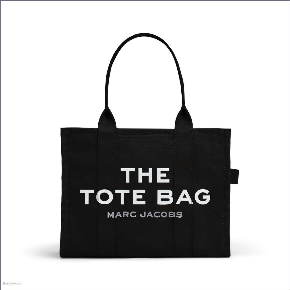  Marc Jacobs BLACK BAGS/The Tote Bag/The Canvas Large Tote Bag