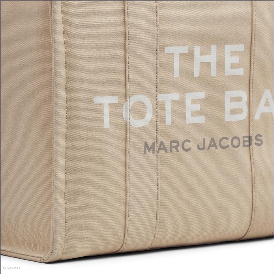  Marc Jacobs BEIGE BAGS/The Tote Bag/The Canvas Large Tote Bag