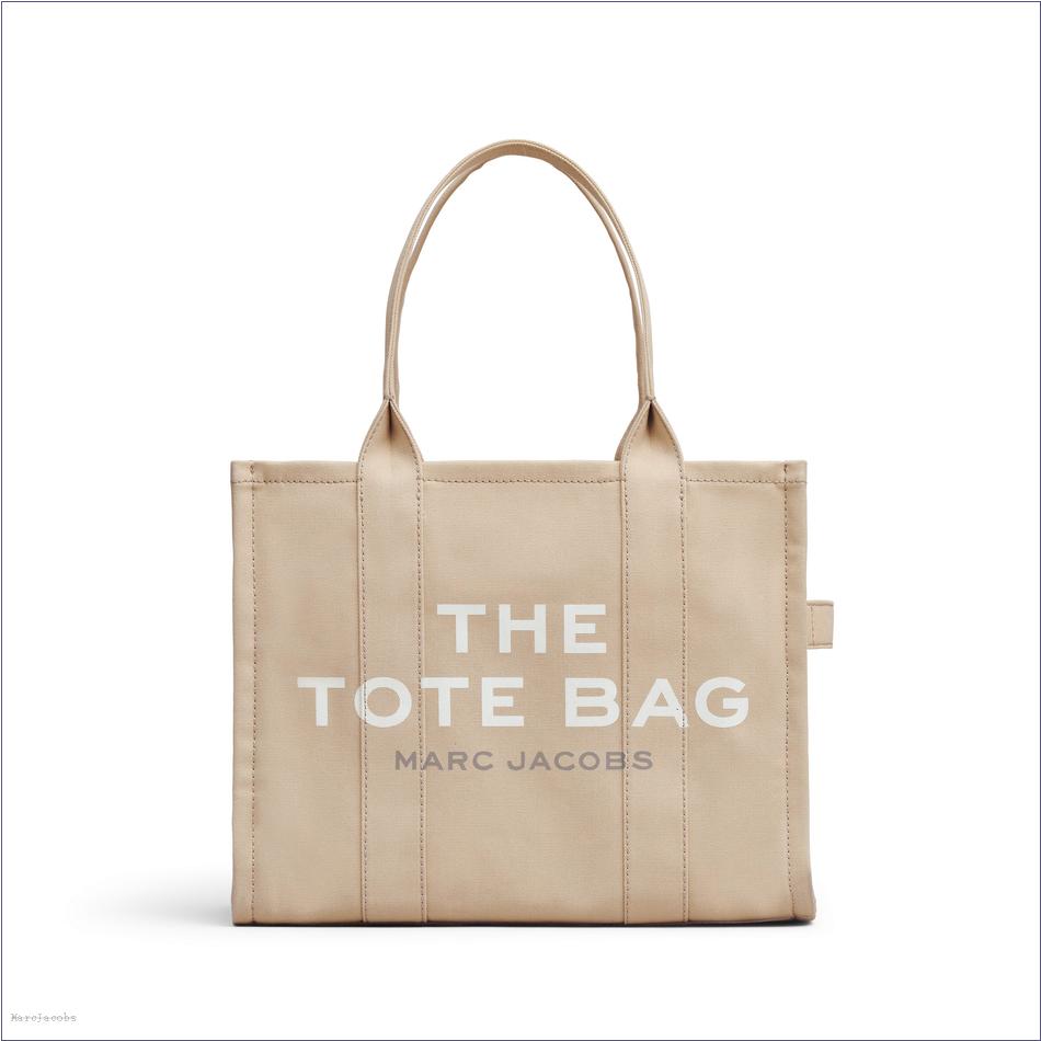  Marc Jacobs BEIGE BAGS/The Tote Bag/The Canvas Large Tote Bag