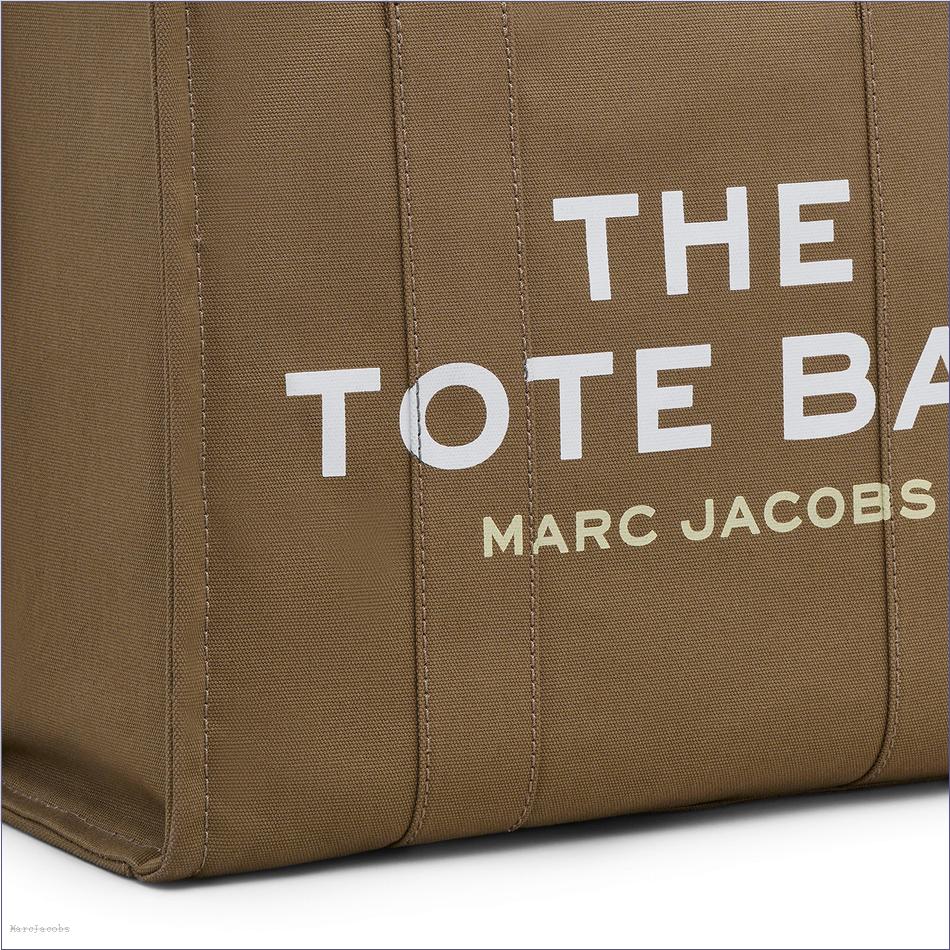  Marc Jacobs SLATE GREEN BAGS/The Tote Bag/The Canvas Large Tote Bag