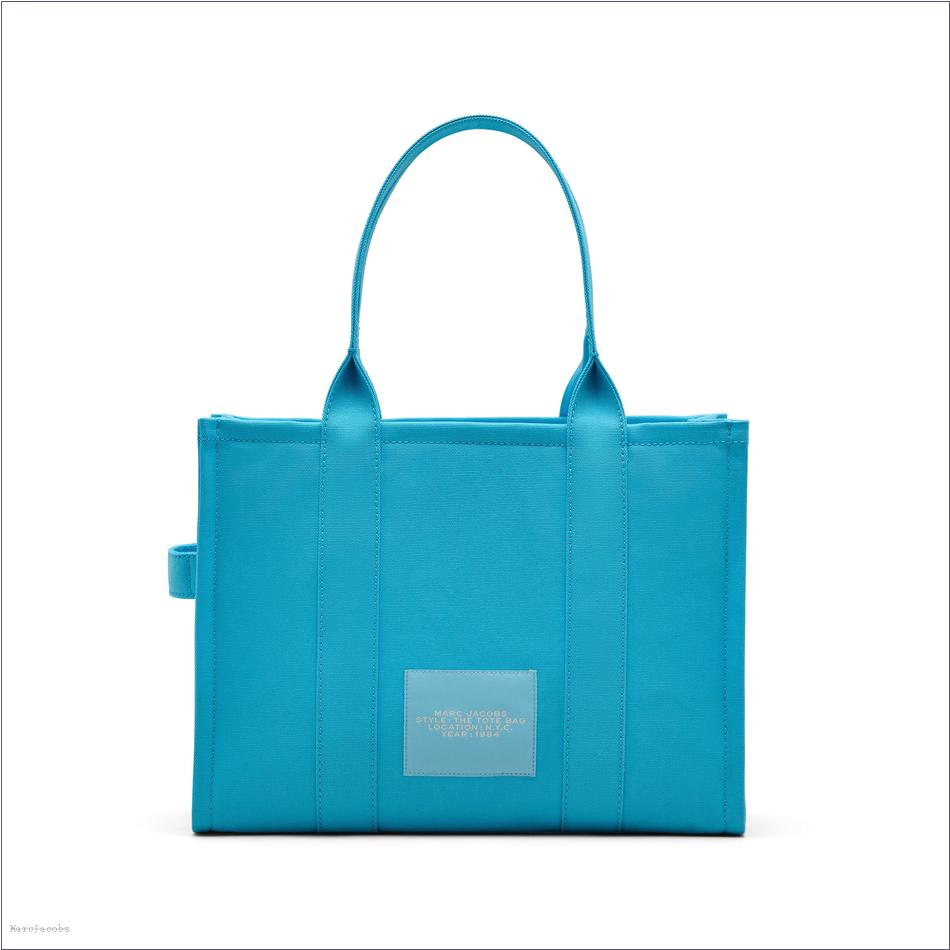  Marc Jacobs AQUA BAGS/The Tote Bag/The Canvas Large Tote Bag