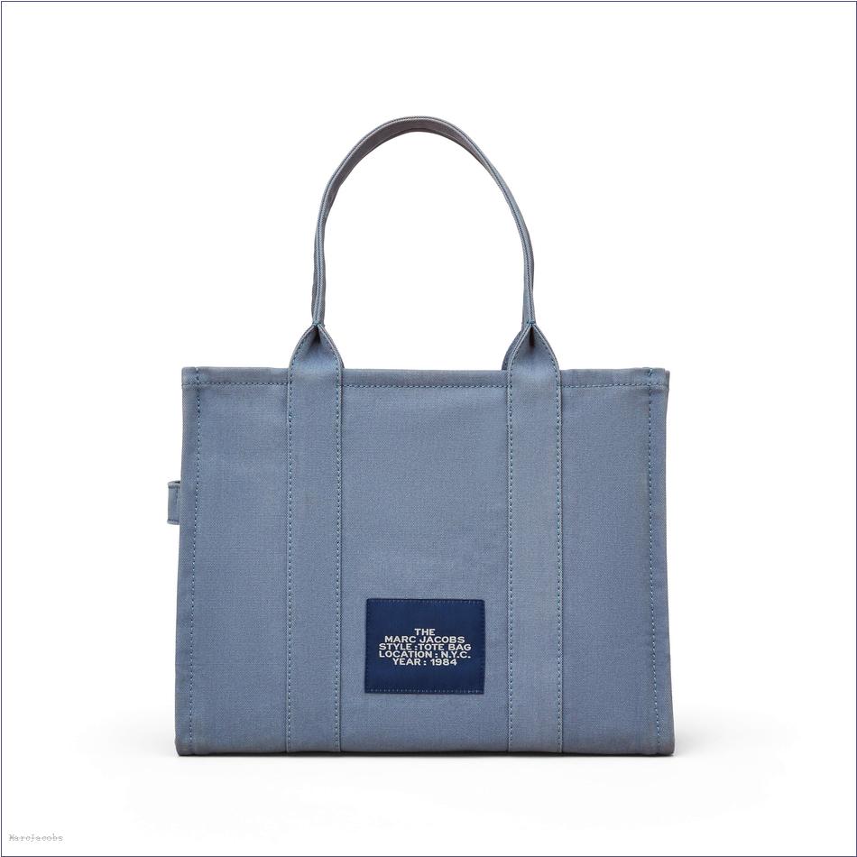  Marc Jacobs BLUE SHADOW BAGS/The Canvas Tote Bag/The Canvas Large Tote Bag