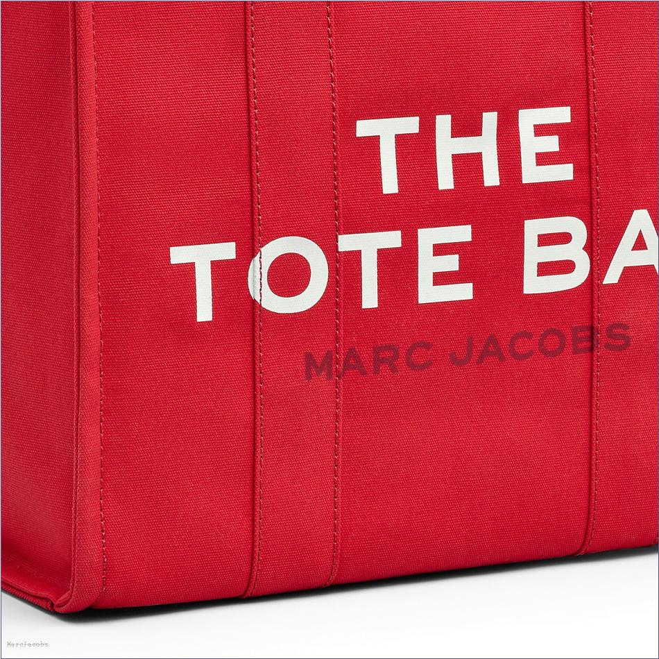  Marc Jacobs TRUE RED BAGS/The Canvas Tote Bag/The Canvas Large Tote Bag