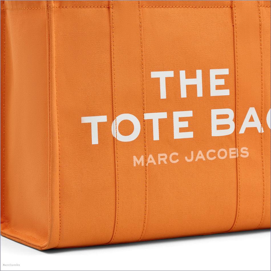  Marc Jacobs TANGERINE BAGS/The Canvas Tote Bag/The Canvas Large Tote Bag