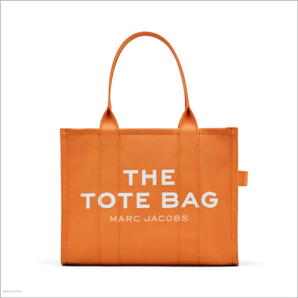  Marc Jacobs TANGERINE BAGS/The Canvas Tote Bag/The Canvas Large Tote Bag