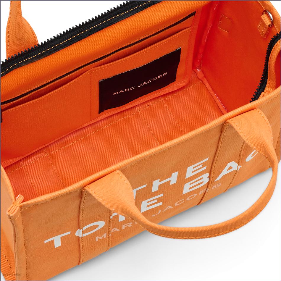  Marc Jacobs TANGERINE BAGS/The Tote Bag/The Canvas Medium Tote Bag