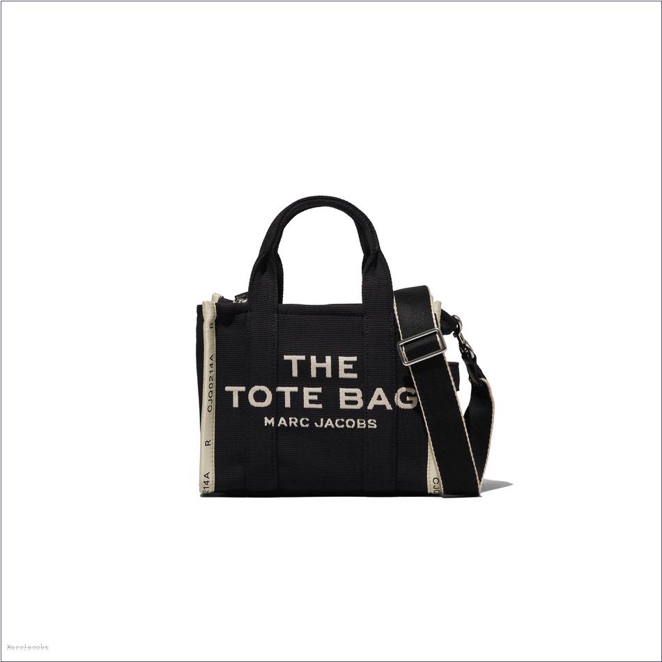  Marc Jacobs BLACK BAGS/The Tote Bag/The Jacquard Small Tote Bag