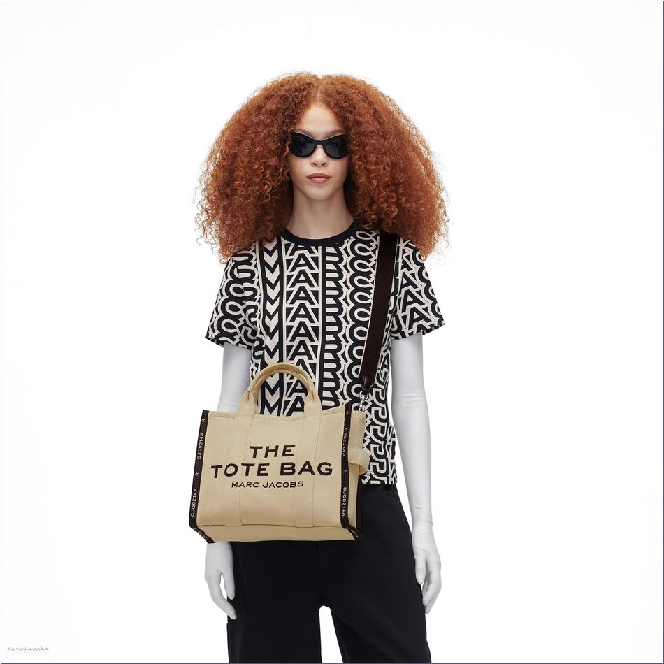  Marc Jacobs WARM SAND BAGS/The Tote Bag/The Jacquard Medium Tote Bag