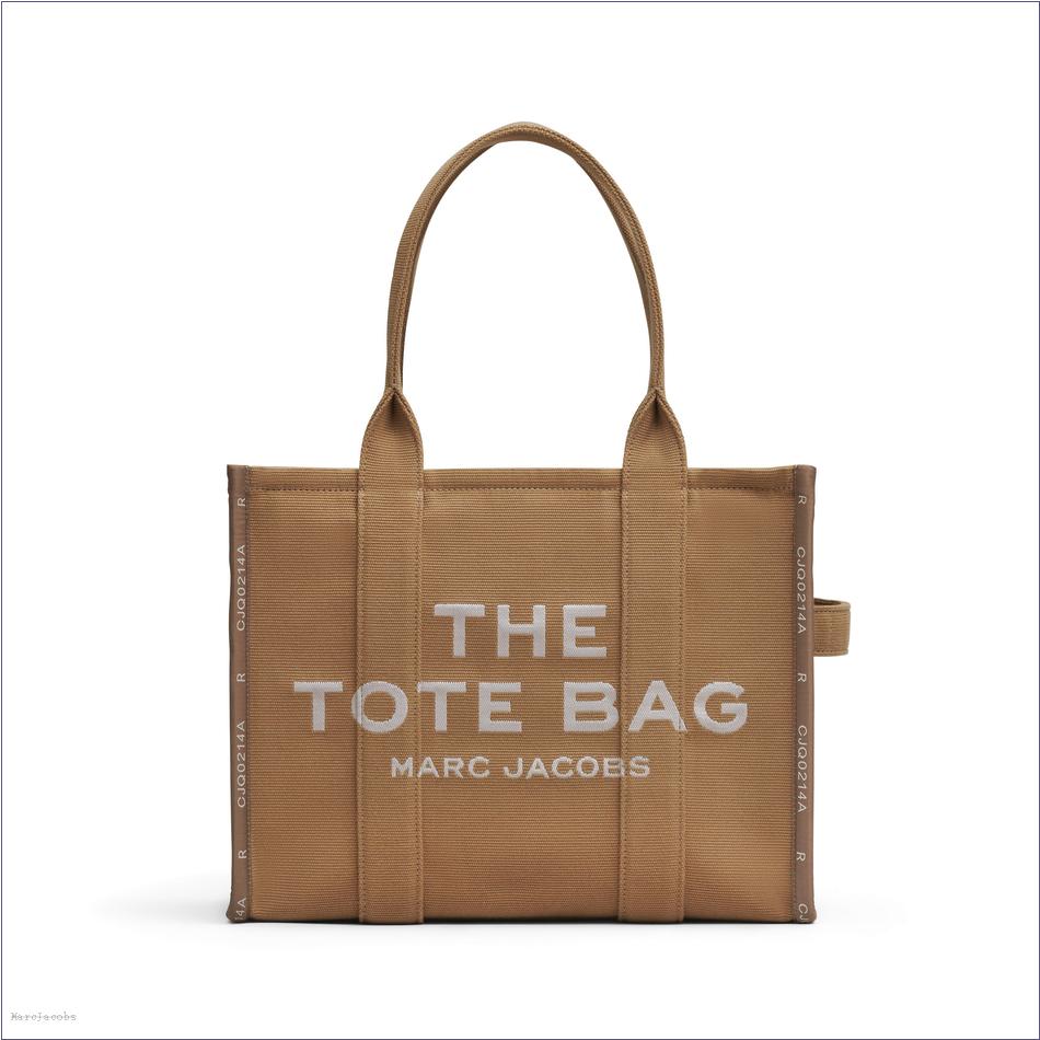  Marc Jacobs CAMEL BAGS/The Tote Bag/The Jacquard Large Tote Bag