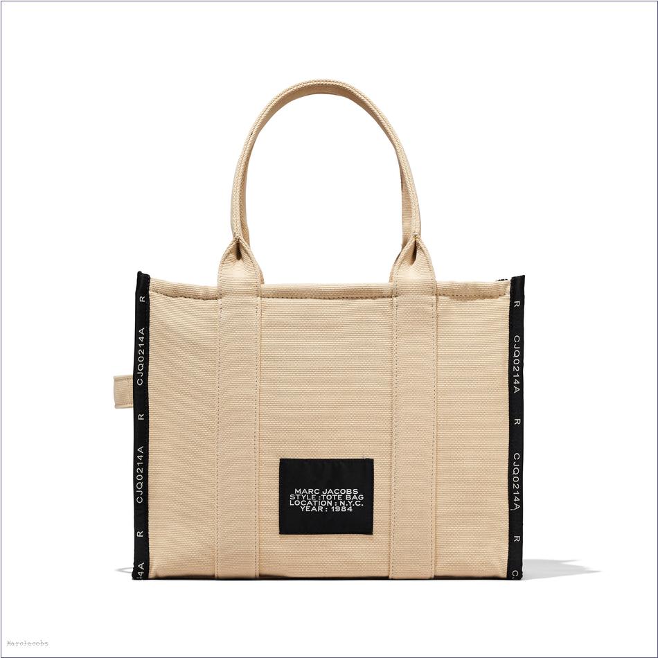  Marc Jacobs WARM SAND BAGS/The Tote Bag/The Jacquard Large Tote Bag