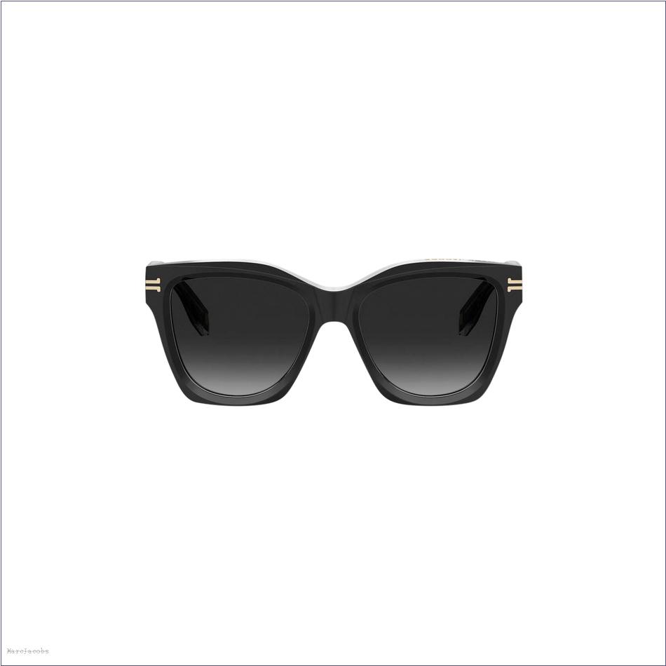  Marc Jacobs BLACK ACCESSORIES/Sunglasses/Icon Edge Oversized Square Sunglasses