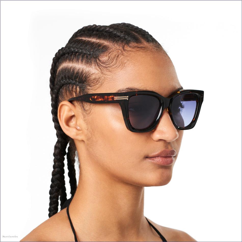  Marc Jacobs HAVANA ACCESSORIES/Sunglasses/Icon Edge Oversized Square Sunglasses