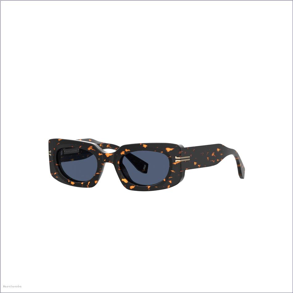  Marc Jacobs HAVANA ACCESSORIES/Sunglasses/Icon Rectangular Sunglasses