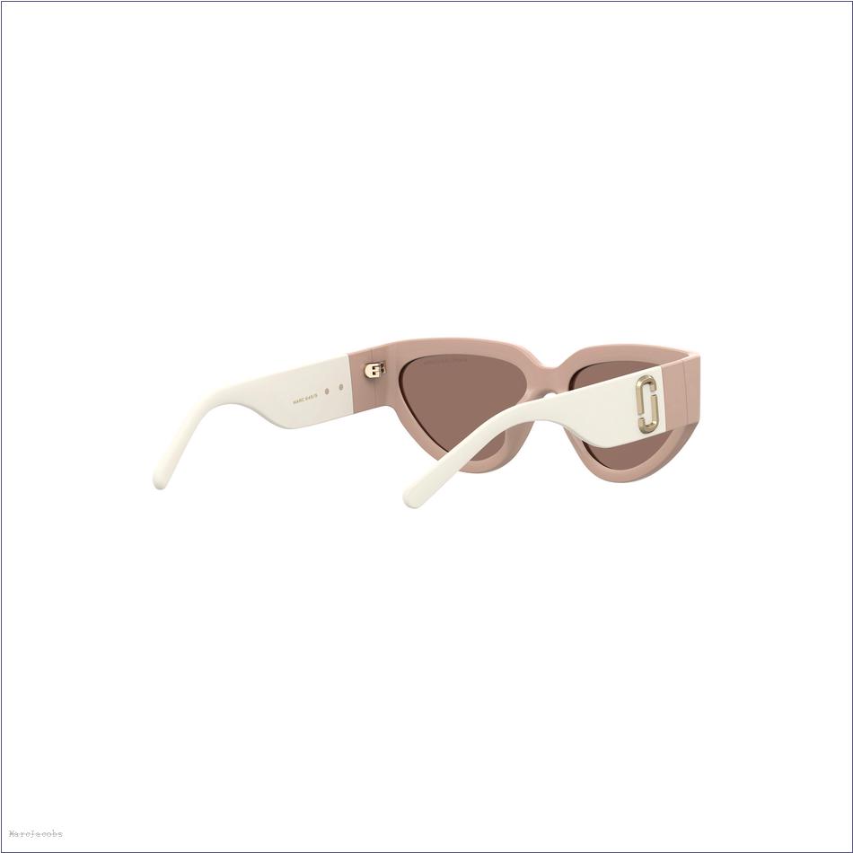  Marc Jacobs ROSE/WHITE ACCESSORIES/Sunglasses/The J Marc Cat Eye Sunglasses