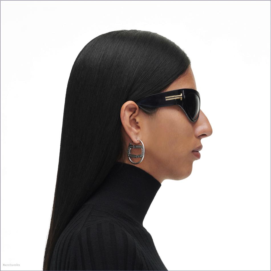  Marc Jacobs BLACK ACCESSORIES/Sunglasses/The Icon Wrapped Sunglasses