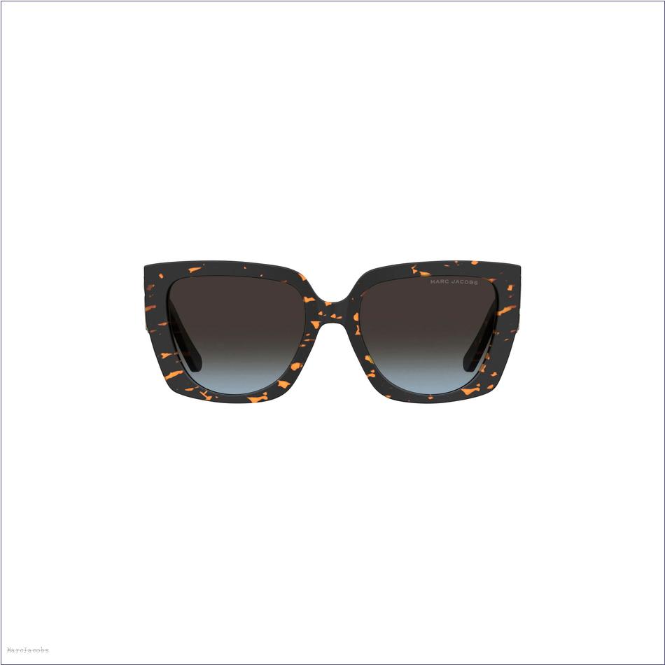  Marc Jacobs HAVANA ACCESSORIES/Sunglasses/The J Marc Square Cutout Sunglasses