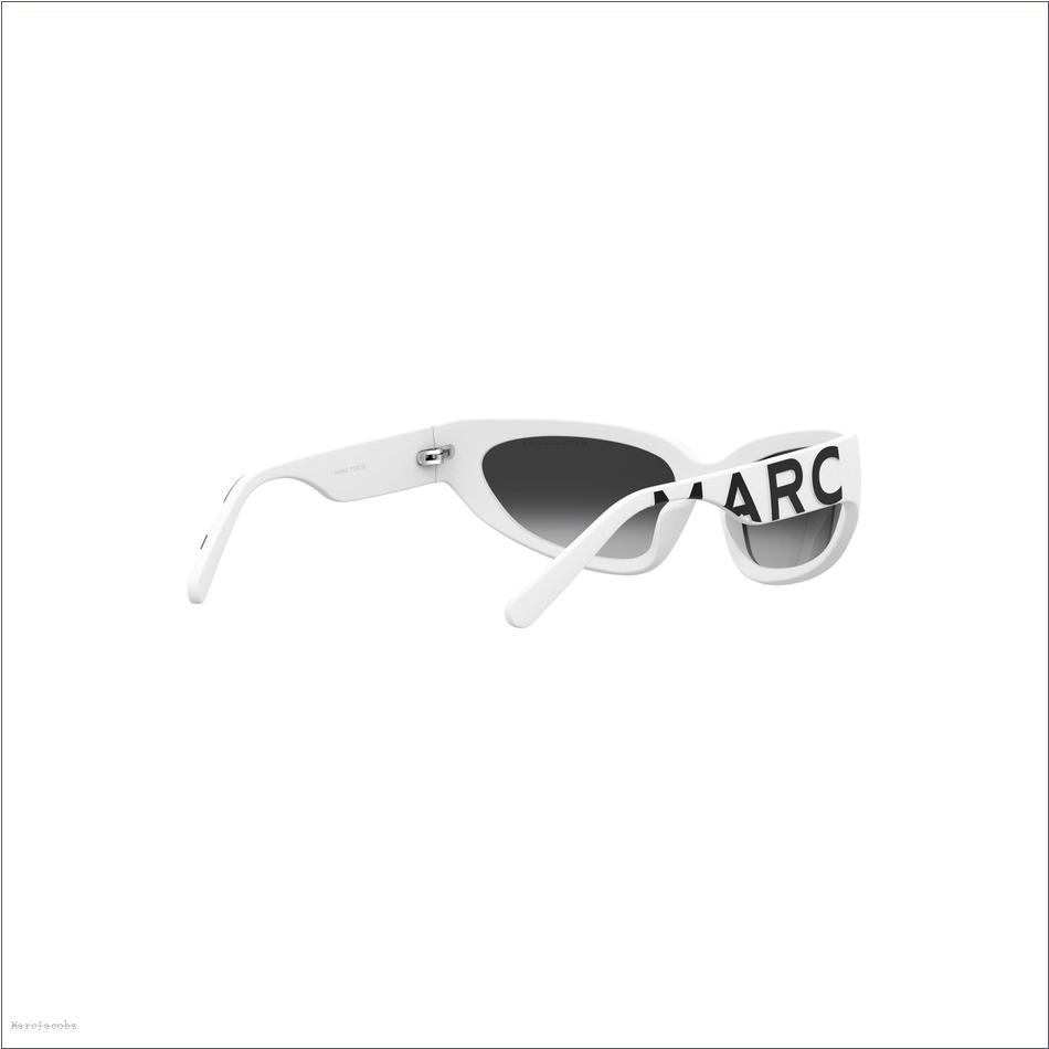  Marc Jacobs WHITE ACCESSORIES/Sunglasses/The Bold Logo Wrapped Sunglasses