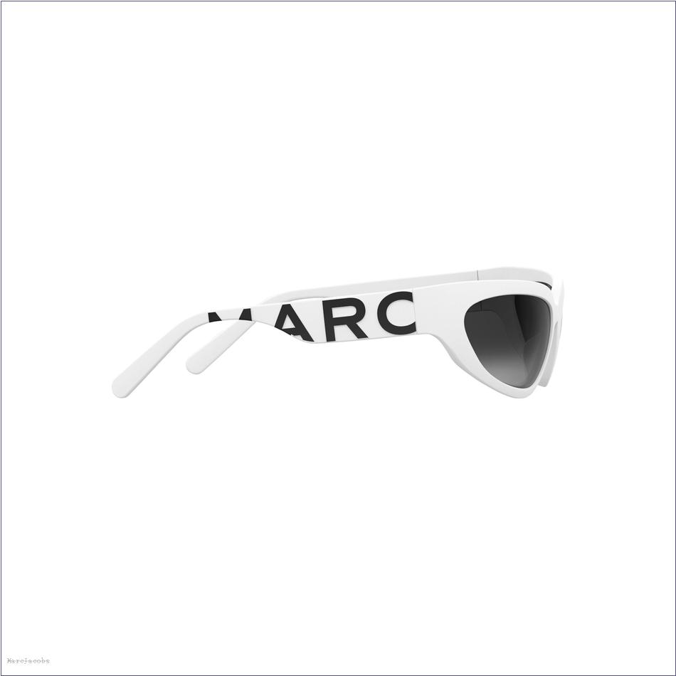  Marc Jacobs WHITE ACCESSORIES/Sunglasses/The Bold Logo Wrapped Sunglasses