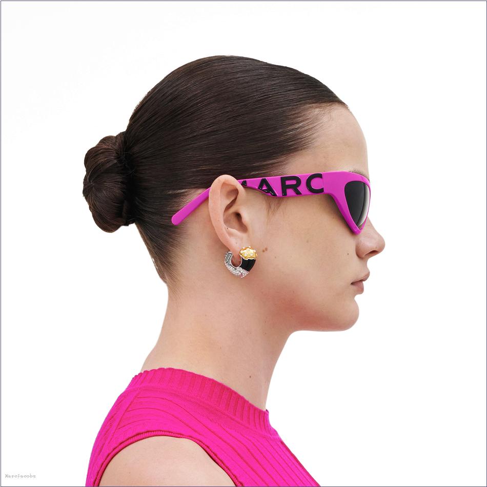  Marc Jacobs HOT PINK ACCESSORIES/Sunglasses/The Bold Logo Wrapped Sunglasses