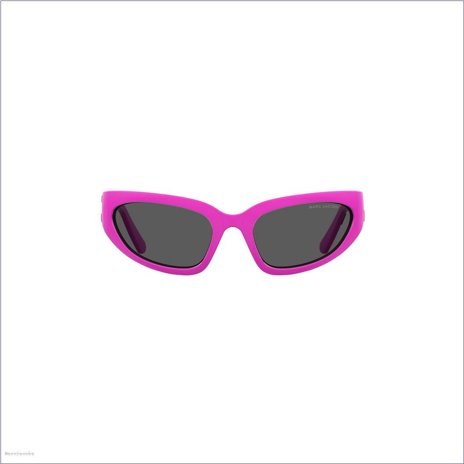  Marc Jacobs HOT PINK ACCESSORIES/Sunglasses/The Bold Logo Wrapped Sunglasses