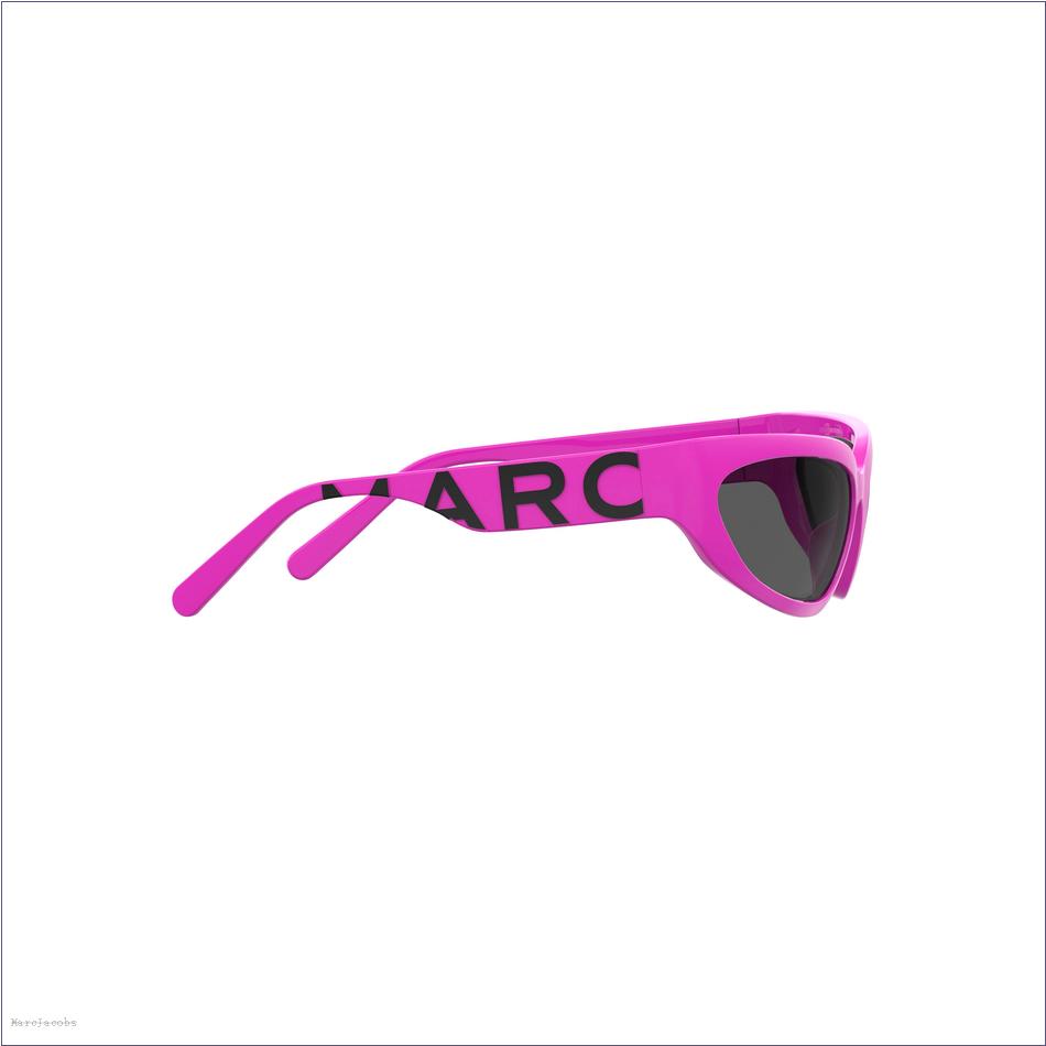  Marc Jacobs HOT PINK ACCESSORIES/Sunglasses/The Bold Logo Wrapped Sunglasses