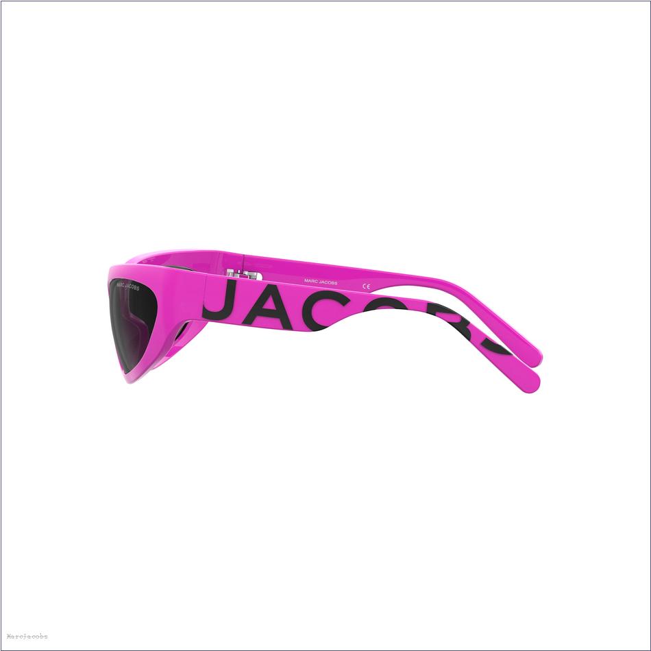  Marc Jacobs HOT PINK ACCESSORIES/Sunglasses/The Bold Logo Wrapped Sunglasses