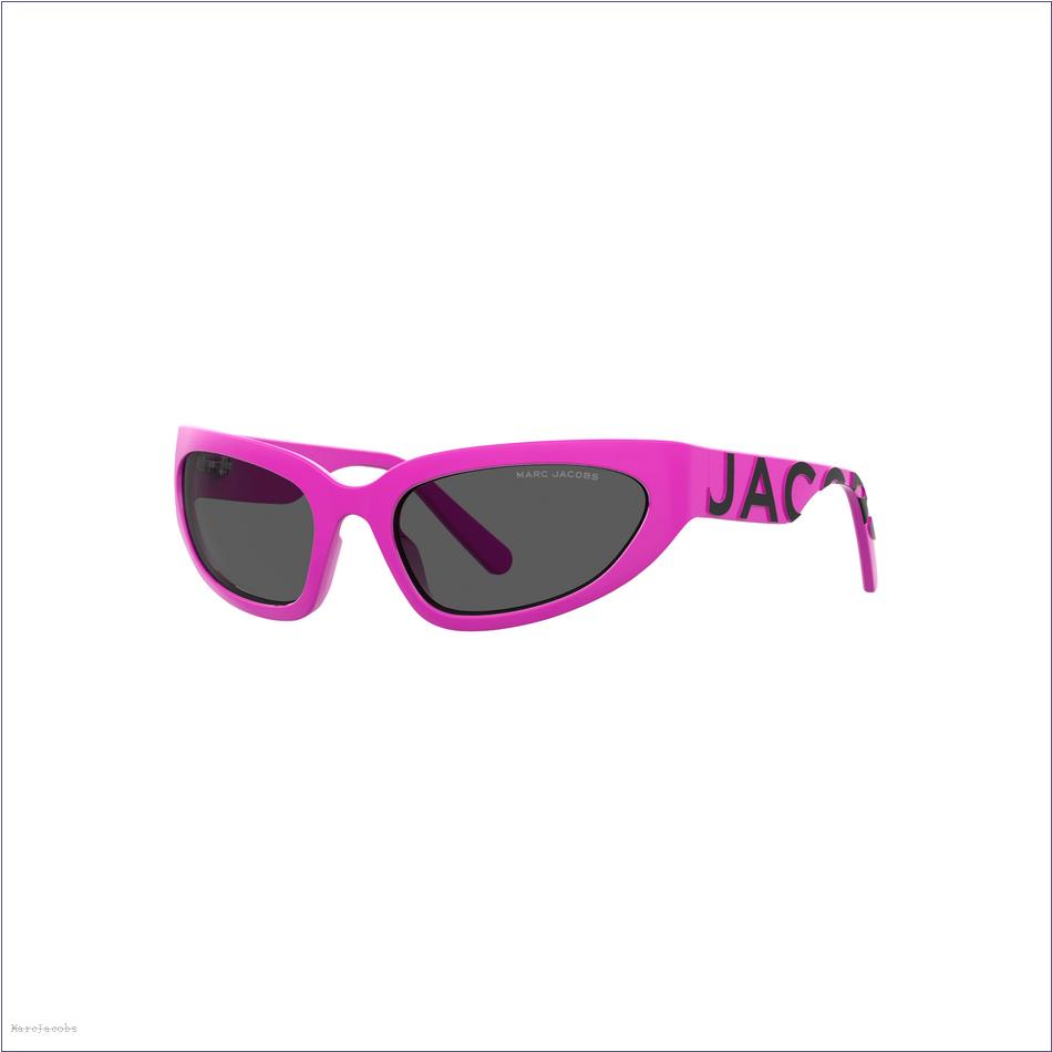  Marc Jacobs HOT PINK ACCESSORIES/Sunglasses/The Bold Logo Wrapped Sunglasses