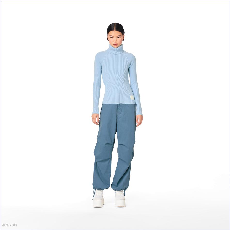  Marc Jacobs BLUE MARCDOWN/View All Marcdown/The Ribbed Turtleneck