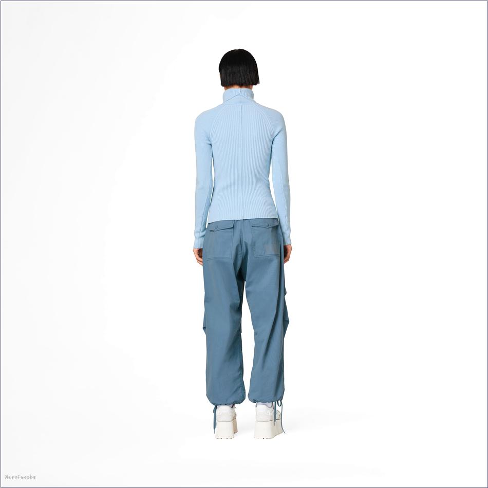  Marc Jacobs BLUE MARCDOWN/View All Marcdown/The Ribbed Turtleneck