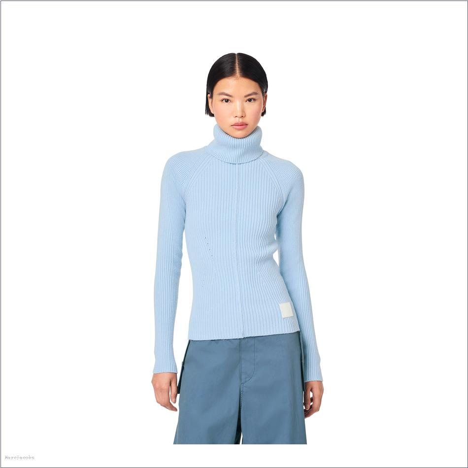  Marc Jacobs BLUE MARCDOWN/View All Marcdown/The Ribbed Turtleneck