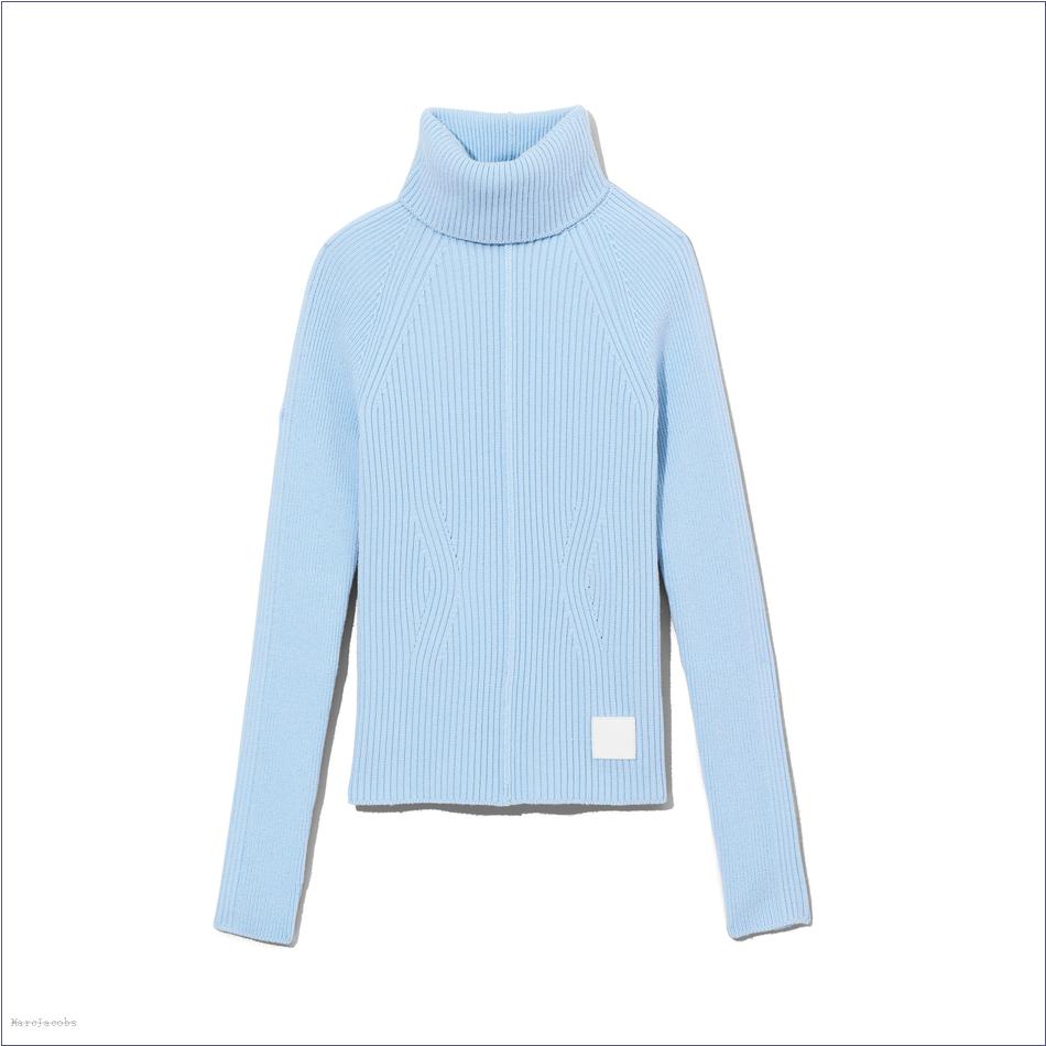  Marc Jacobs BLUE MARCDOWN/View All Marcdown/The Ribbed Turtleneck