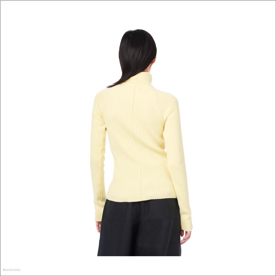  Marc Jacobs TENDER YELLOW MARCDOWN/View All Marcdown/The Ribbed Turtleneck