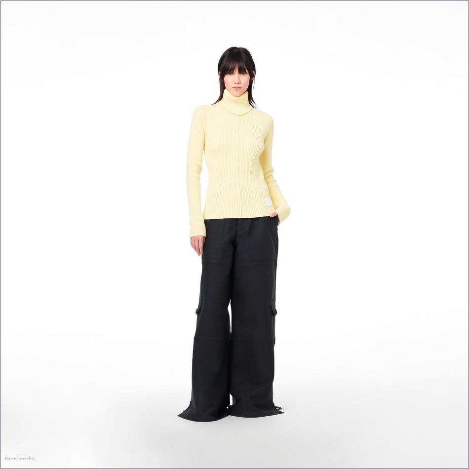  Marc Jacobs TENDER YELLOW MARCDOWN/View All Marcdown/The Ribbed Turtleneck