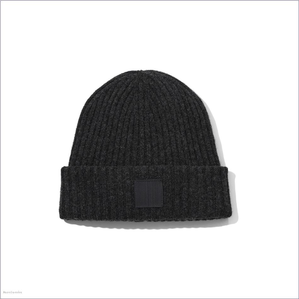  Marc Jacobs CHARCOAL MARCDOWN/View All Marcdown/The Ribbed Beanie