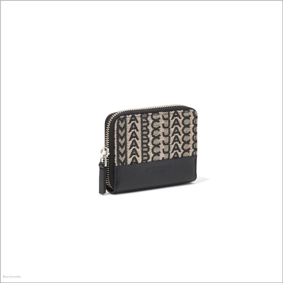  Marc Jacobs BEIGE MULTI MARCDOWN/View All Marcdown/The Monogram Zip Around Wallet