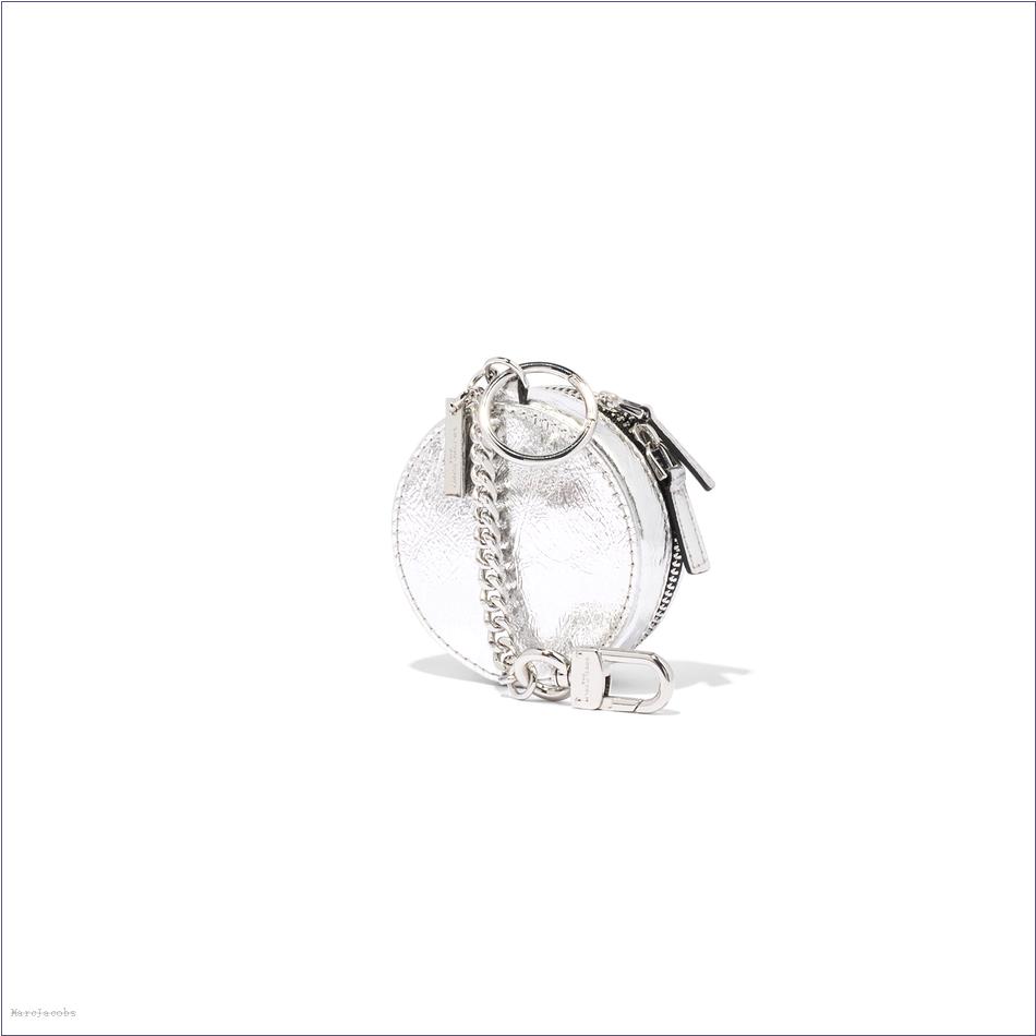  Marc Jacobs Silver MARCDOWN/View All Marcdown/The Sweet Spot Metallic Charm Pouch