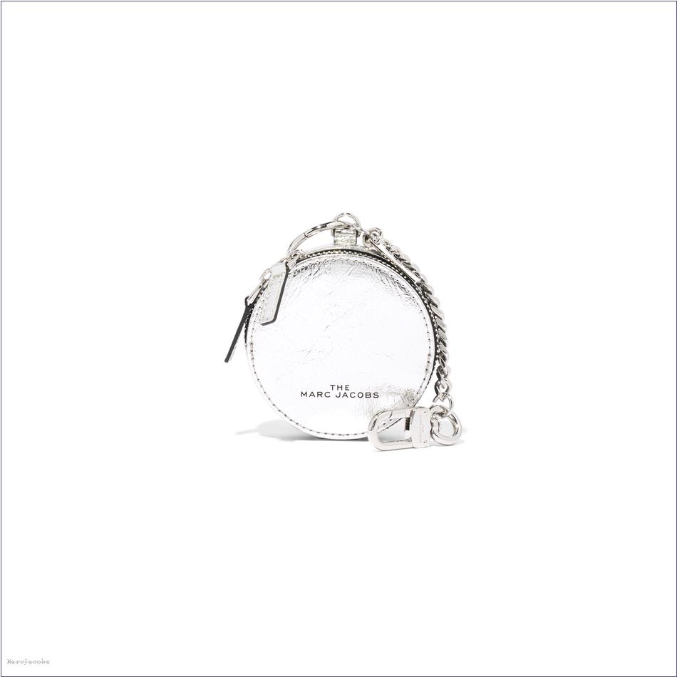  Marc Jacobs Silver MARCDOWN/View All Marcdown/The Sweet Spot Metallic Charm Pouch