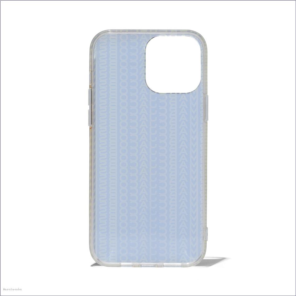  Marc Jacobs GREY/FLURO GREEN MARCDOWN/View All Marcdown/The Monogram iPhone Case 14 Plus