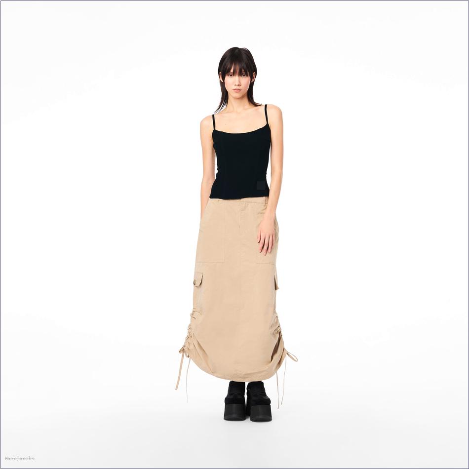  Marc Jacobs BEIGE MARCDOWN/View All Marcdown/The Cargo Skirt